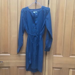 LOFT belted shirt dress